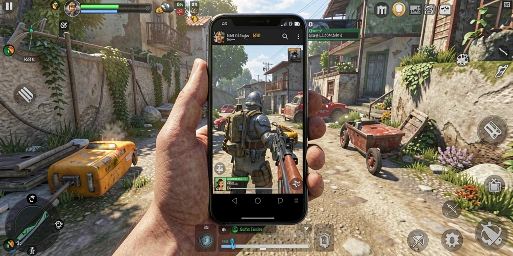 Momen seru saat bermain bersama teman secara multiplayer.