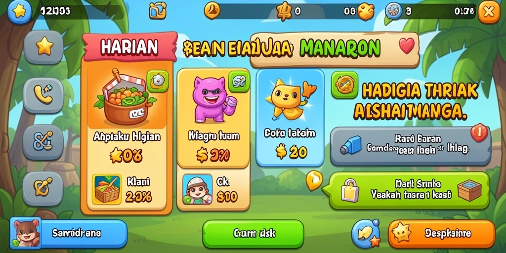 Antarmuka pengguna yang ramah dan menarik.