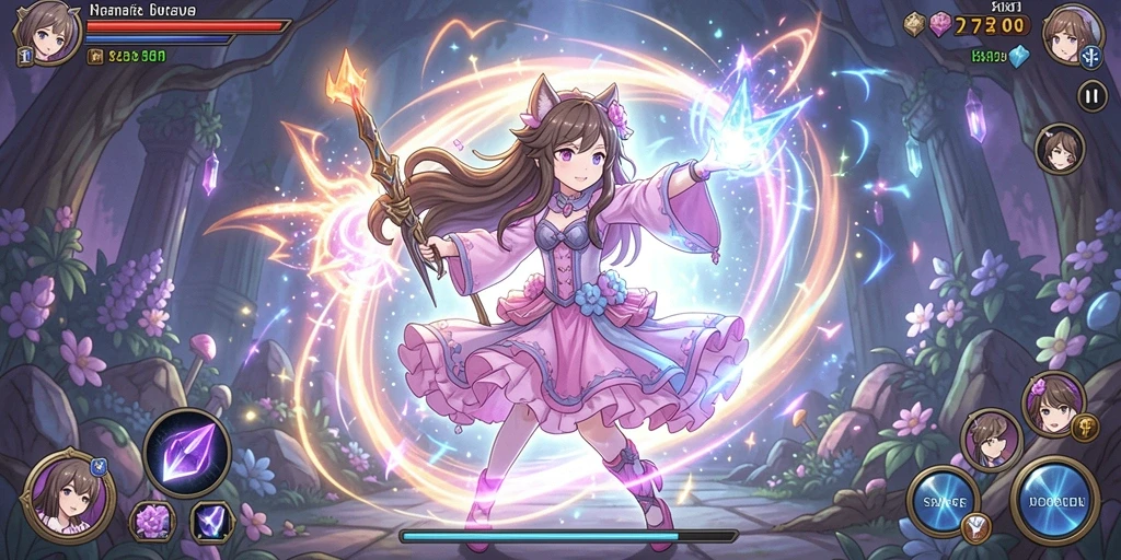 Screenshot menunjukkan mode multiplayer yang sedang dimainkan.